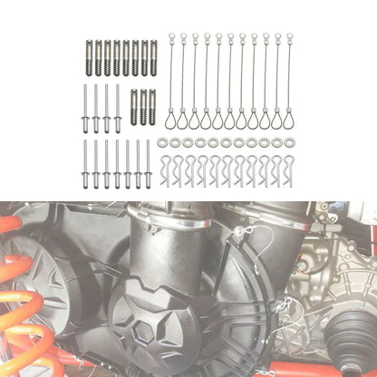 Quick-Release Clutch Cover Pin Kit for Can-Am Maverick X3 (2017–2019)