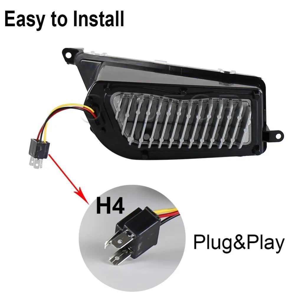 LED Headlight Kit, Left and Right for Polaris RZR XP 1000, RZR 900 & RZR XP Turbo