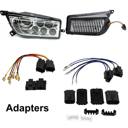 LED Headlight Kit, Left and Right for Polaris RZR XP 1000, RZR 900 & RZR XP Turbo