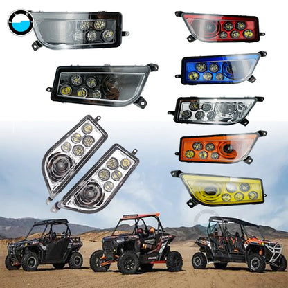LED Headlight Kit, Left & Right for Polaris RZR XP 1000, RZR 900 & RZR XP Turbo