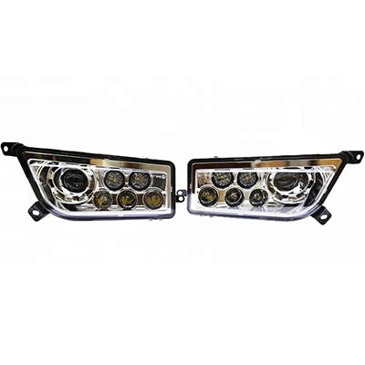 LED Replacement Headlights, Clear Lens (Pair) for Polaris RZR XP 1000 & RZR 900