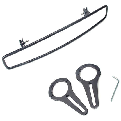 15-Inch Convex Rearview Mirror with 1.75-Inch Clamps for UTV & SXS