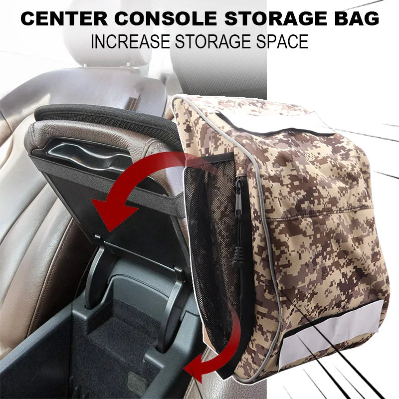 Center Seat Console Storage Tool Bag for Polaris General & RZR XP 1000