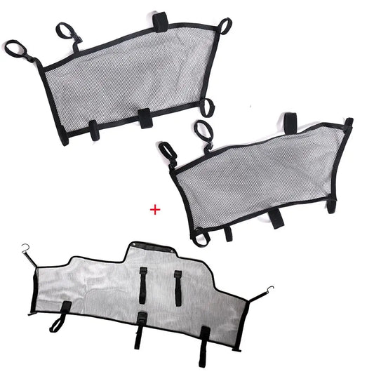 3-Piece Black Windscreen Mesh Kit for Can-Am Maverick X3 (2017–2020)