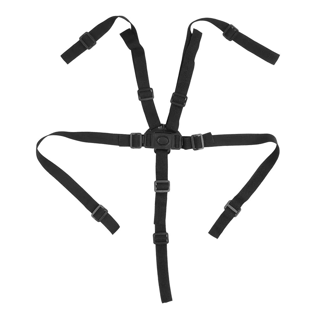 Baby Seat Harness Belt 5 Point Harness Seat Belt for Children Stroller Harness Full (New A)