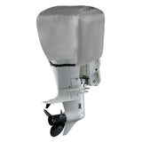 Outboard Motor Cover -Outboard Engine Cover Waterproof 600D Heavy Duty Boat Engine Hood Covers - Fit for Motor 20-50 HP Boat Motor Cover24" L x 18" W x 20 "H Apricot