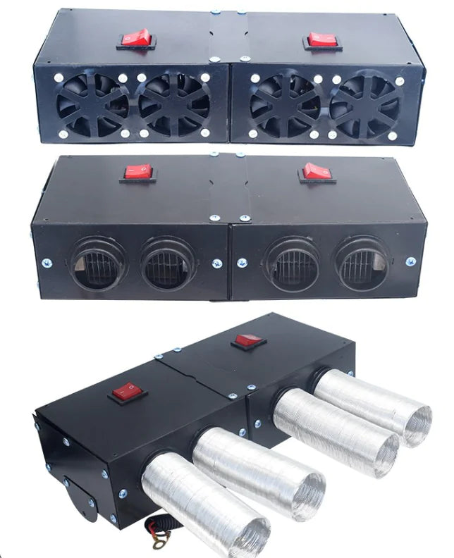 12V Car Heater with High Power Defroster Fan