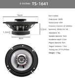 Two-Way Coaxial 6-Inch Car Audio Speakers – 400W Peak Power, 2pcs Set