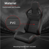 2 Universal Bucket Racing Seats