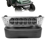 PZWLI Upgrade Golf Cart Headlight Kit for Club Car Precedent 2004-UP Golf Cart Front LED Light Kit with Bumper Replacement for Club Car Precedent Gas&Electric