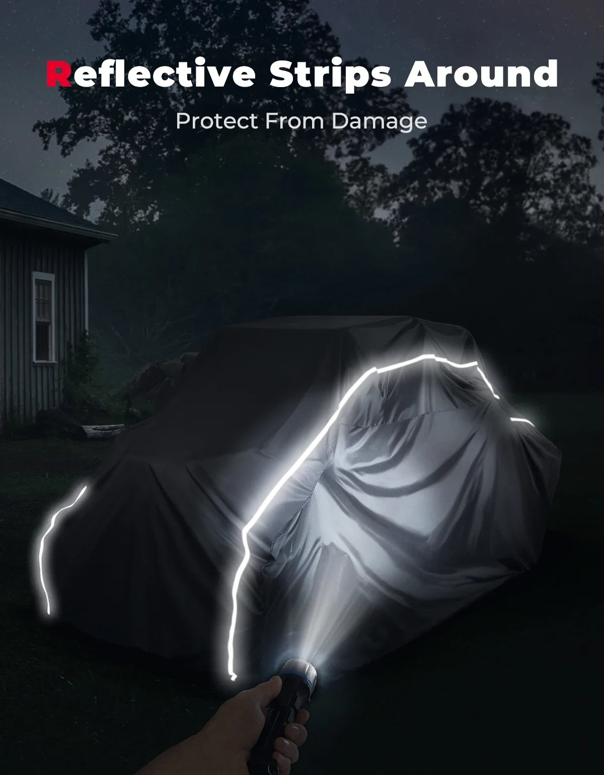 KEMIMOTO 4-Seater Waterproof UTV Storage Cover for Polaris RZR XP 1000, General & More