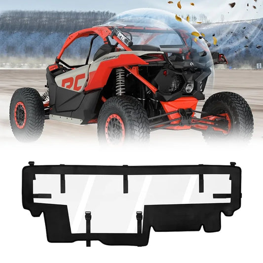 Soft Rear Dust Panel Back Window, Windproof for Can-Am Maverick X3 (2017–2026)