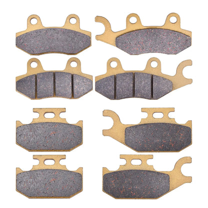 Front and Rear Brake Pad Set for Can-Am Maverick 1000R & Commander