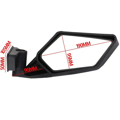 Adjustable Side View Rearview Mirrors for Can-Am Maverick X3 (2017–2021)