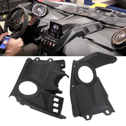 Front Dash Speaker Pods Kit for Can-Am Maverick X3 (2017–2023)