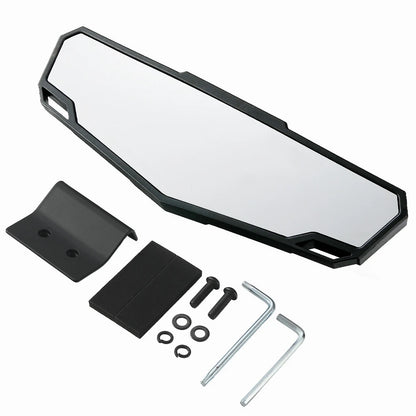 Wide Center Rear View Mirror for Polaris Ranger 570, Ranger XP 900 & More