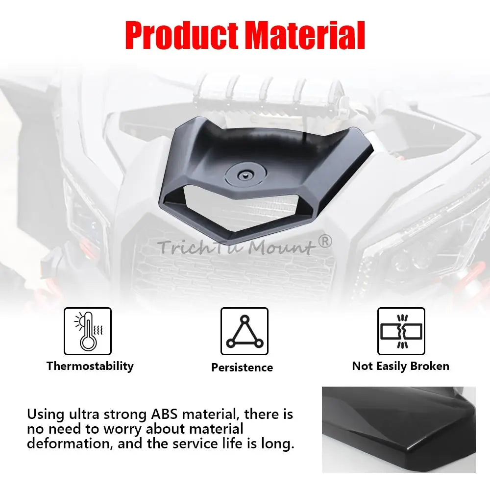 Front Turbo Fascia Cover for Can-Am Maverick X3 (2017–2023)