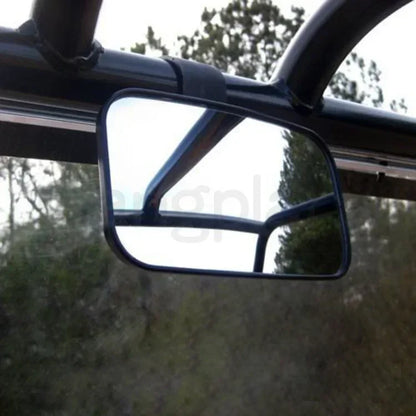 Wide-Angle Convex Rear View Mirror, 1.5–2 Inch for UTV & SXS