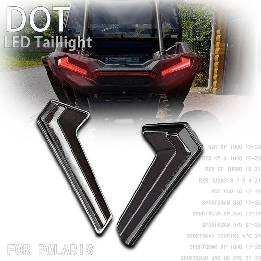 DOT LED Rear Tail Brake Light Lamp for Polaris RZR XP 1000 & RZR XP Turbo