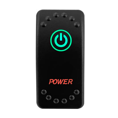 4x4/2x4 Rocker Switch, Red & Green LED for UTV & SXS
