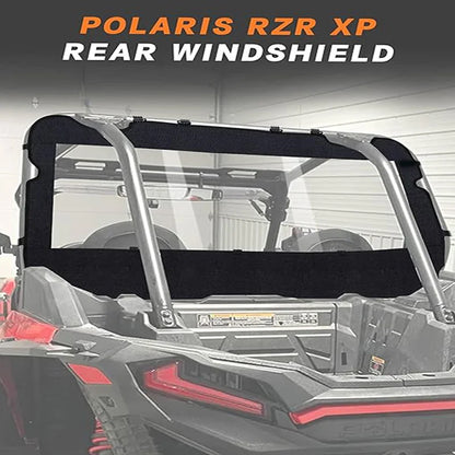 Soft Rear Windshield Wind and Mud Cover for Polaris RZR XP 1000 & RZR XP Turbo