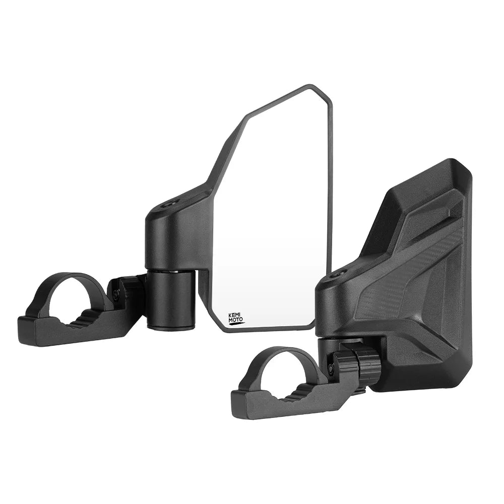 KEMIMOTO Side Mirrors for 1.65–2 Inch Roll Cage for UTV & SXS