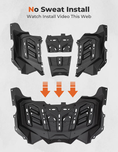 Rear Bed Box Luggage Cargo Rack Kit for Can-Am Maverick X3 (2017–2026)