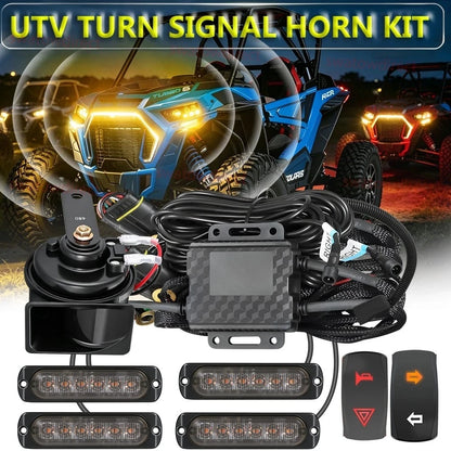 Self-Canceling Street Legal Turn Signal and Horn Kit for UTV & SXS