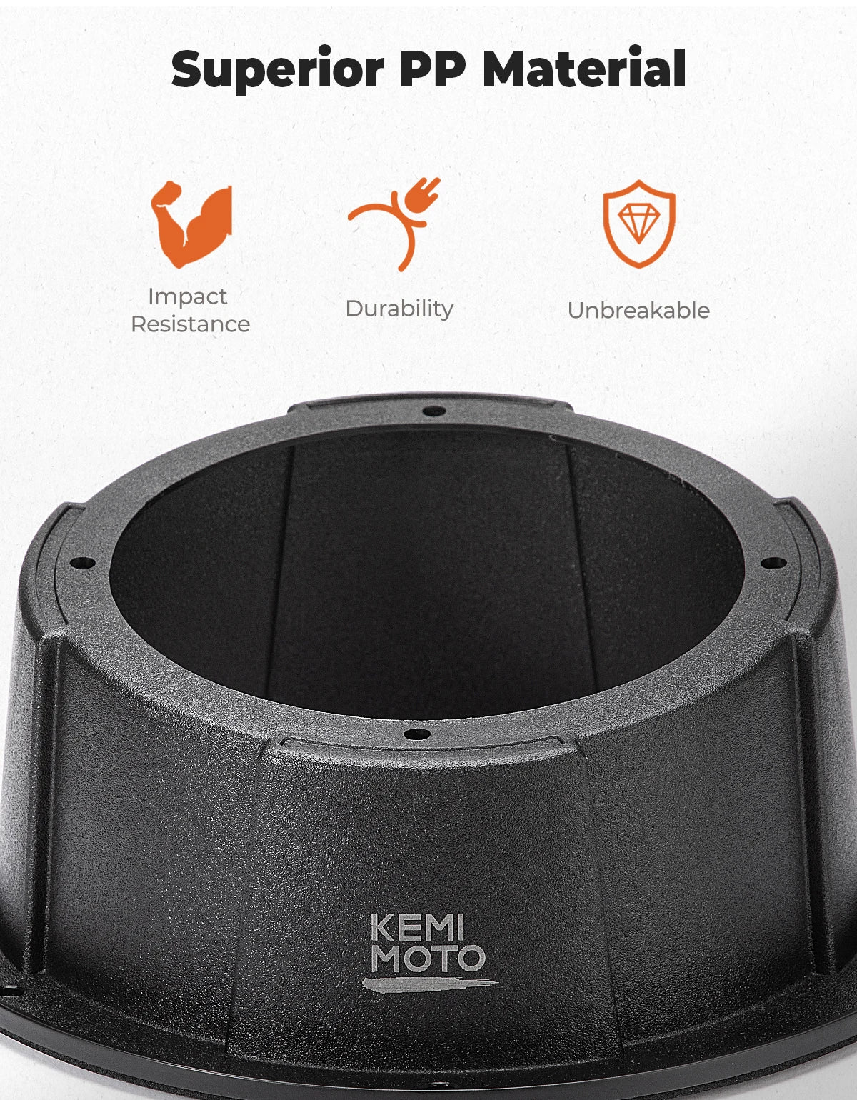 Angled 6.5-Inch Speaker Enclosure Pods for UTV & SXS