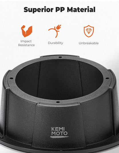 Angled 6.5-Inch Speaker Enclosure Pods for UTV & SXS