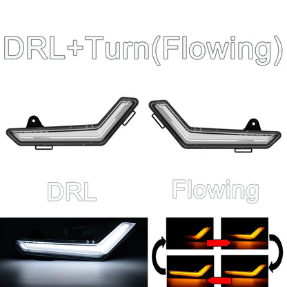 Sequential Flowing LED Turn Signal DRLs for Can-Am Defender & Commander