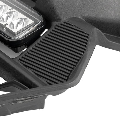 Front Mesh Grille with Dual LED Light Bars for Can-Am Maverick R (2024–2025)