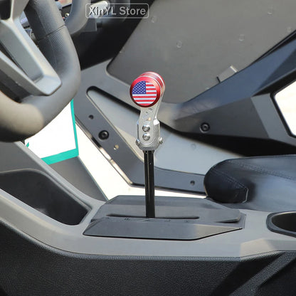 Aluminum Gear Shift Knob Cover for Polaris RZR Pro XP (2021–2026)