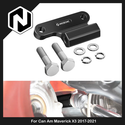 NICECNC Heim Joint Tie Rod Flag Steering Stabilizer for Can-Am Maverick X3 (2017–2021)