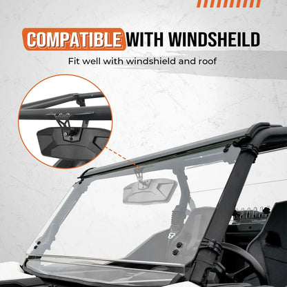 Panoramic Center Rear View Mirror for Can-Am Maverick Trail, Maverick Sport & Commander