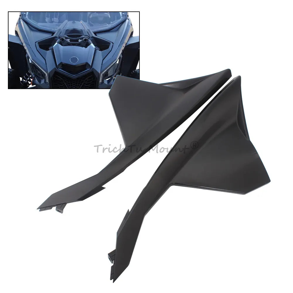Front Fender Decorative Cover Plates, ABS for Can-Am Maverick X3 (2017–2024)