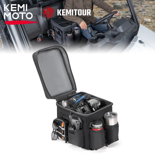 18L 1680D Water-Resistant Seat Storage Bag for Polaris Ranger XP 1000, Ranger 1000 & More