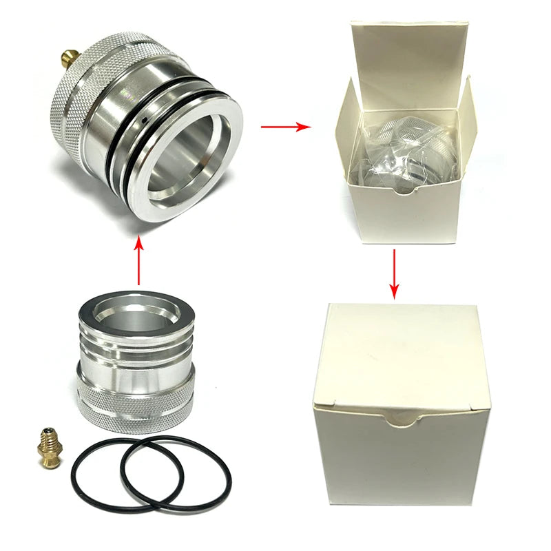 44mm Wheel Bearing Greaser Tool, CNC Aluminum for Polaris RZR 570, RZR 900 & More