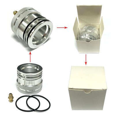 44mm Wheel Bearing Greaser Tool, CNC Aluminum for Polaris RZR 570, RZR 900 & More
