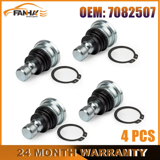 Upper & Lower Ball Joint Set (4-Pack) for Polaris RZR XP 1000, RZR 900 & Ranger 570