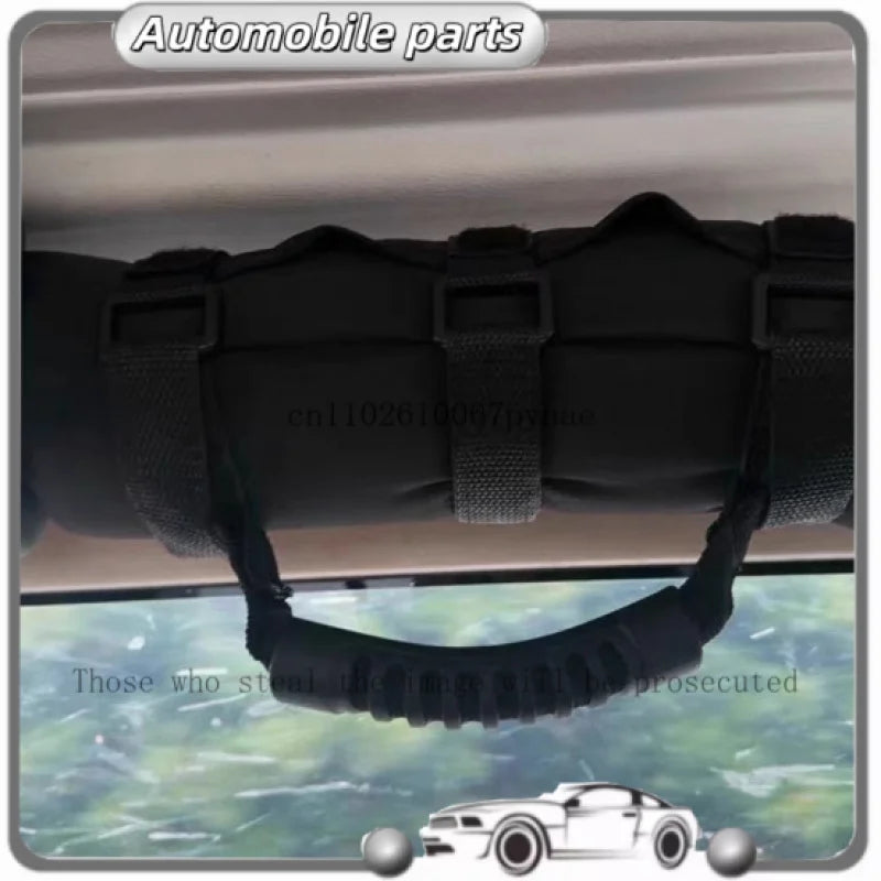 Roll Bar Grab Handle, Black for UTV & SXS