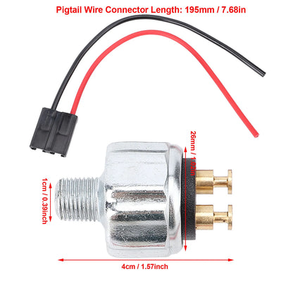 Brake Light Pressure Switch with Pigtail for Polaris RZR 570 (2012–2020)