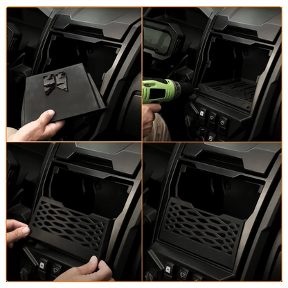 Under-Dash Net with Anti-Slip Tray for Kawasaki Teryx KRX 1000 (2020–2025)
