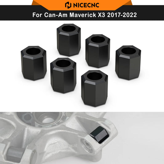 NICECNC 6-Piece Clutch Thrust Roller Set for Can-Am Maverick X3, Maverick Trail & Commander