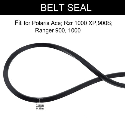 Clutch Cover Belt Box Rubber Seal for Polaris RZR 900, RZR XP 1000 & More