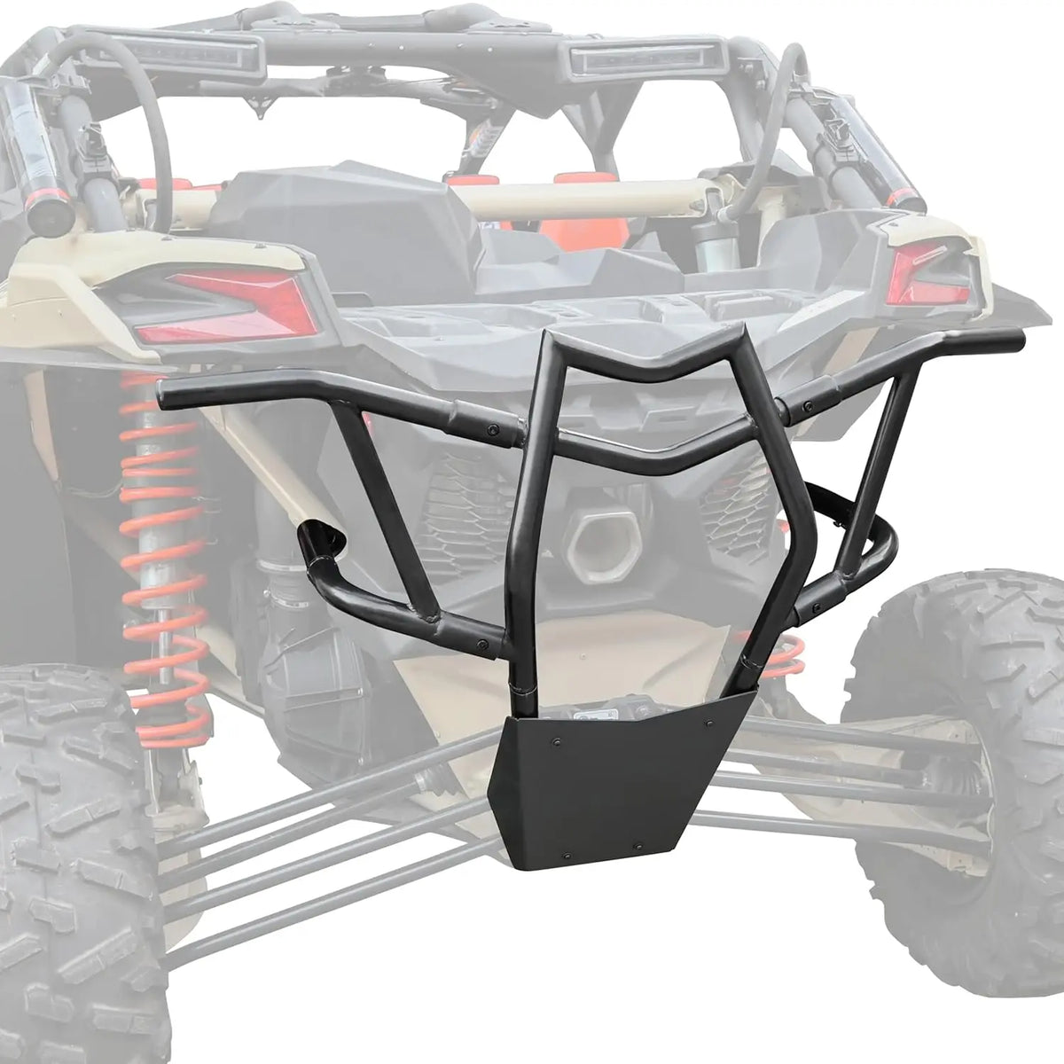 Heavy-Duty Pre-Runner Rear Bumper, Black for Can-Am Maverick X3 (2017–2026)
