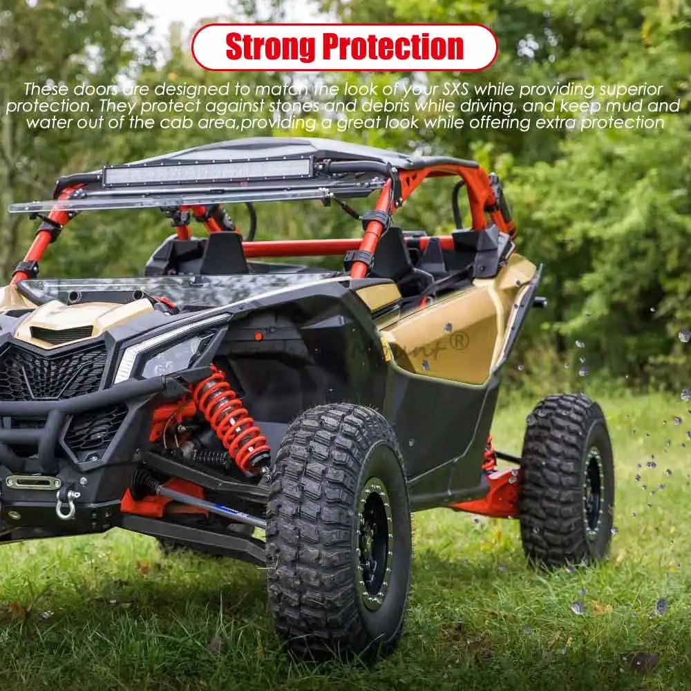 Front Upper Door Panel Kit, 2-Door for Can-Am Maverick X3 (2017–2024)