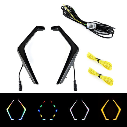 LED Front Accent Turn Signal Lights for Polaris RZR XP 1000 & RZR XP Turbo