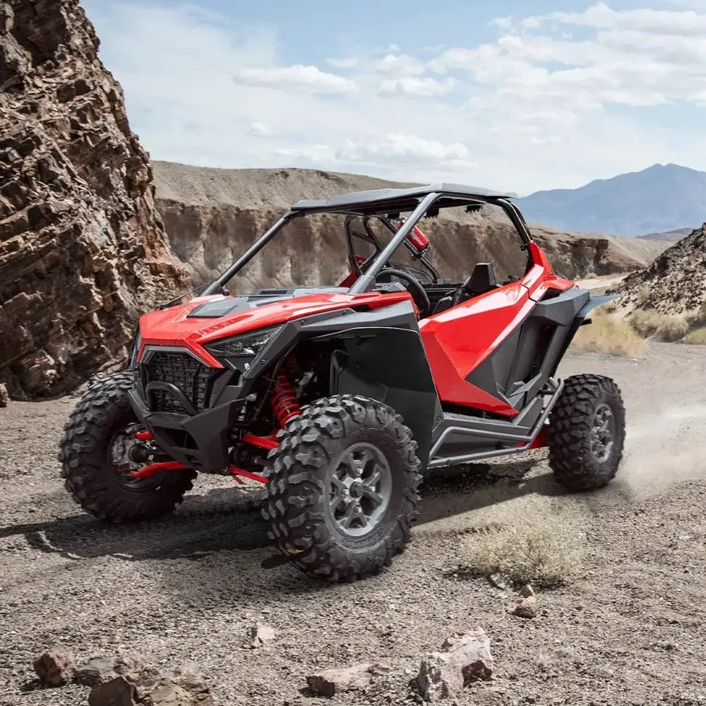 Front & Rear Fender Flares with Mud Flaps for Polaris RZR Pro XP, RZR Pro R & RZR Turbo R