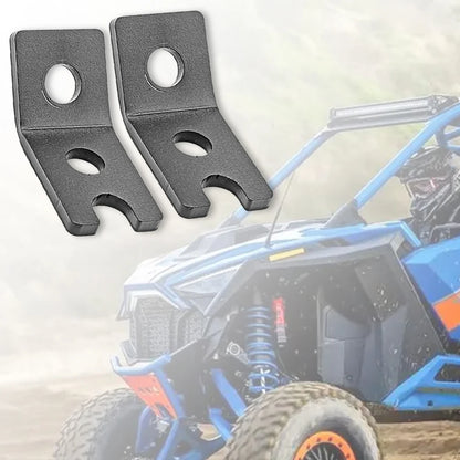 LED Whip and Light Pod Mount Brackets (Pair) for Polaris RZR XP 1000, RZR XP Turbo & RZR 900